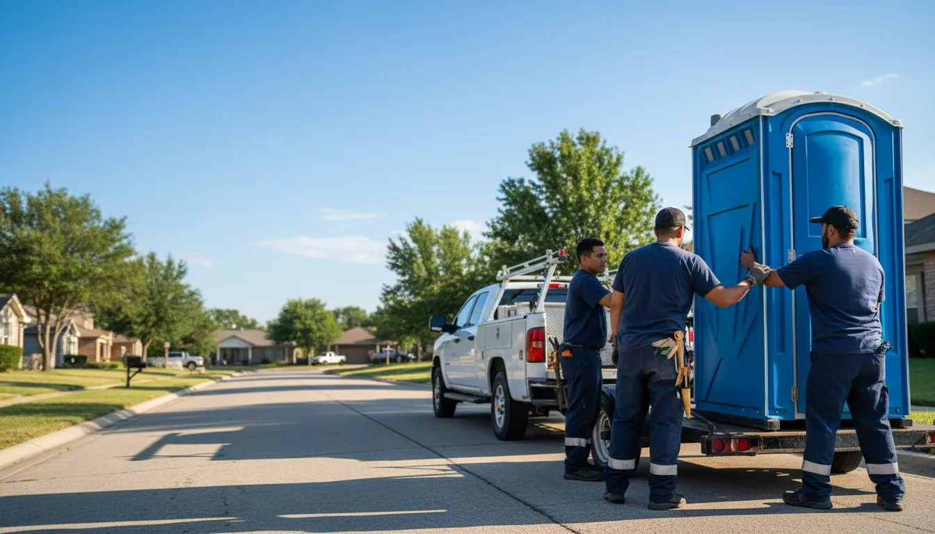 Portable Toilet Rental in Peel, AR near me